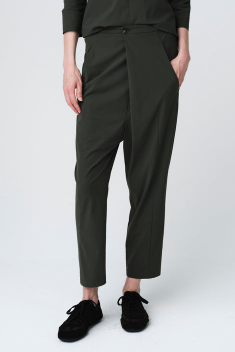 Klaus pants technical jersey | Army