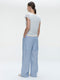 Top E26029 | Ecru Blue