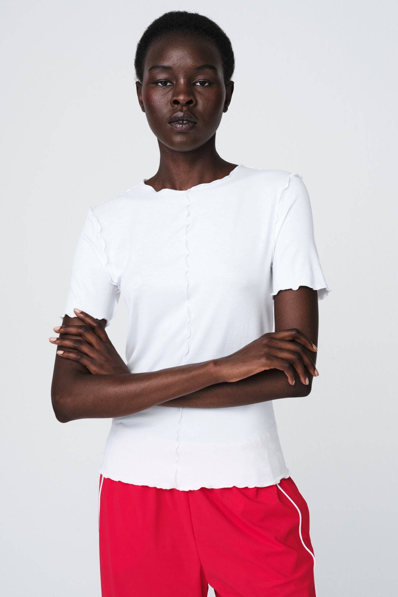 Joyce viscose top | White