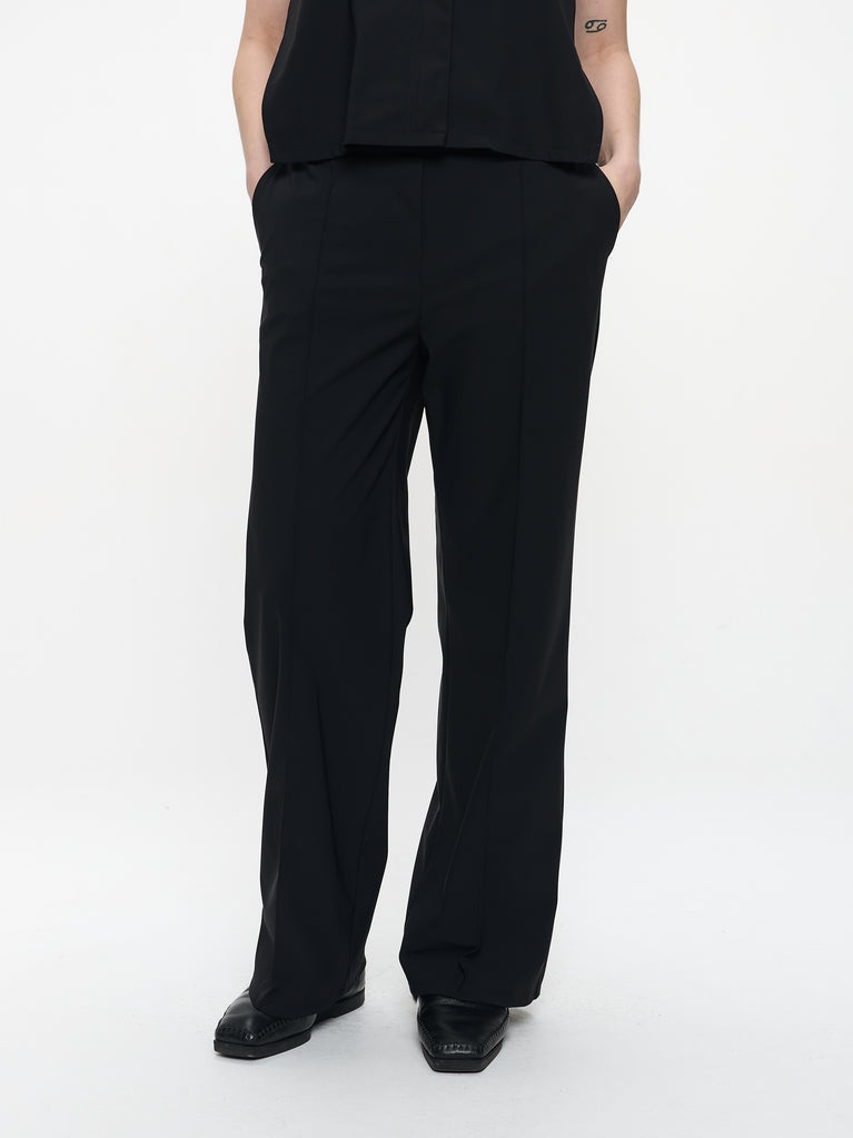 Thera pants brush technical jersey | Black