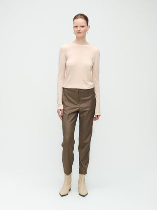 Mirel Pants | Gold Brown