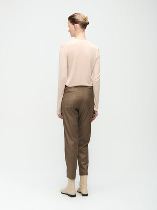 Mirel Pants | Gold Brown