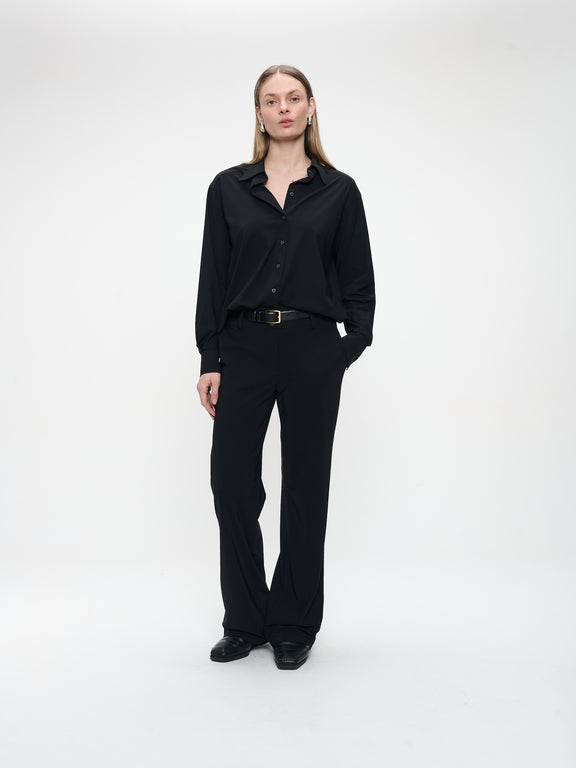 Ivona blouse technical jersey | Black