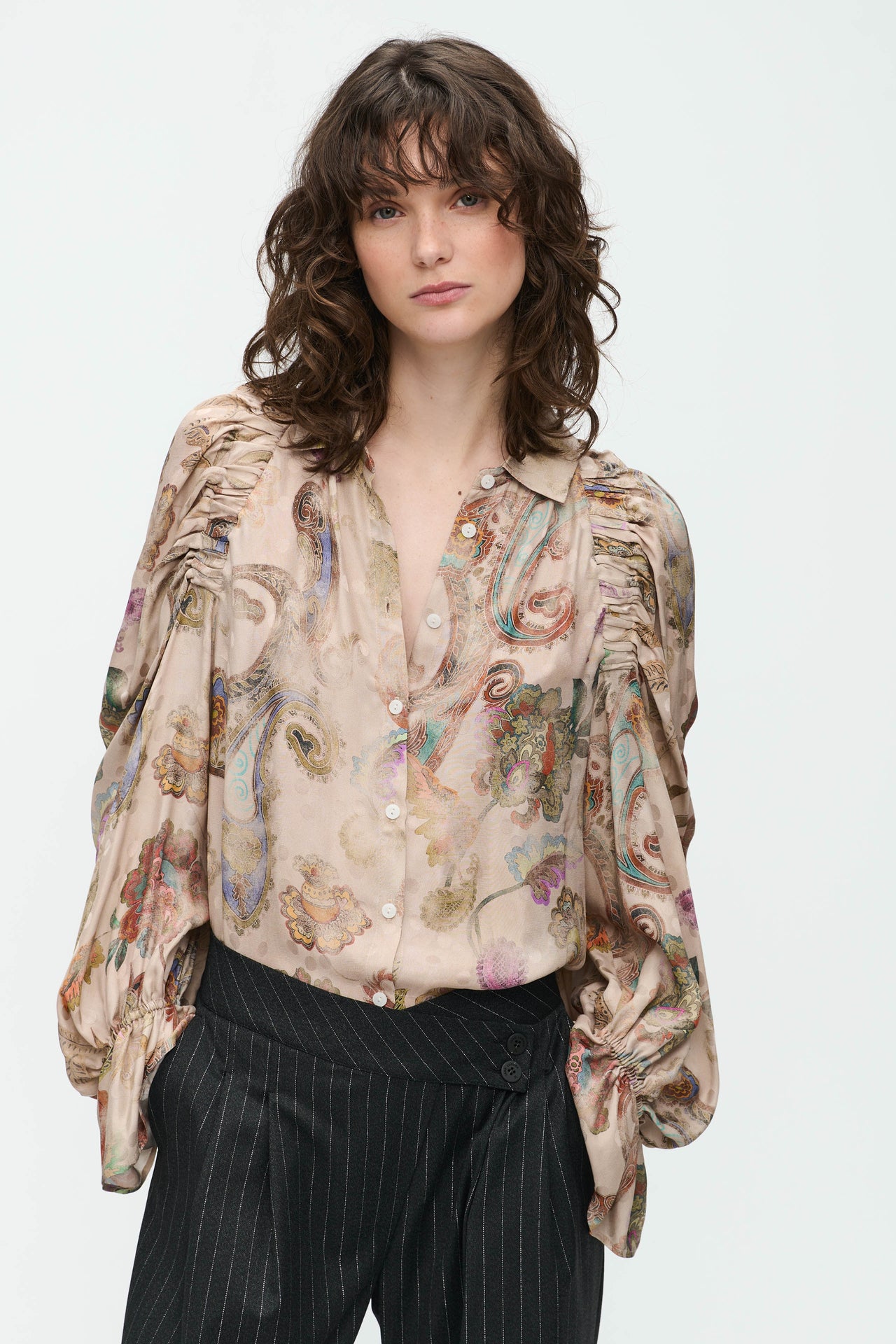 Mima Blouse | Beige
