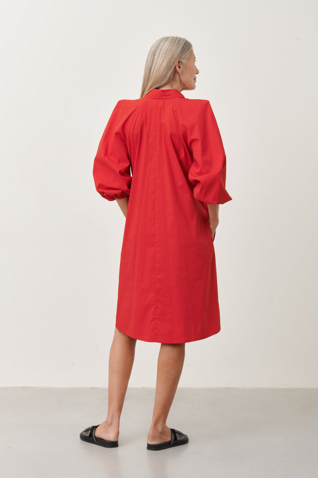 Carlen Dress Short | Red