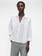 Limone studio poplin blouse | White