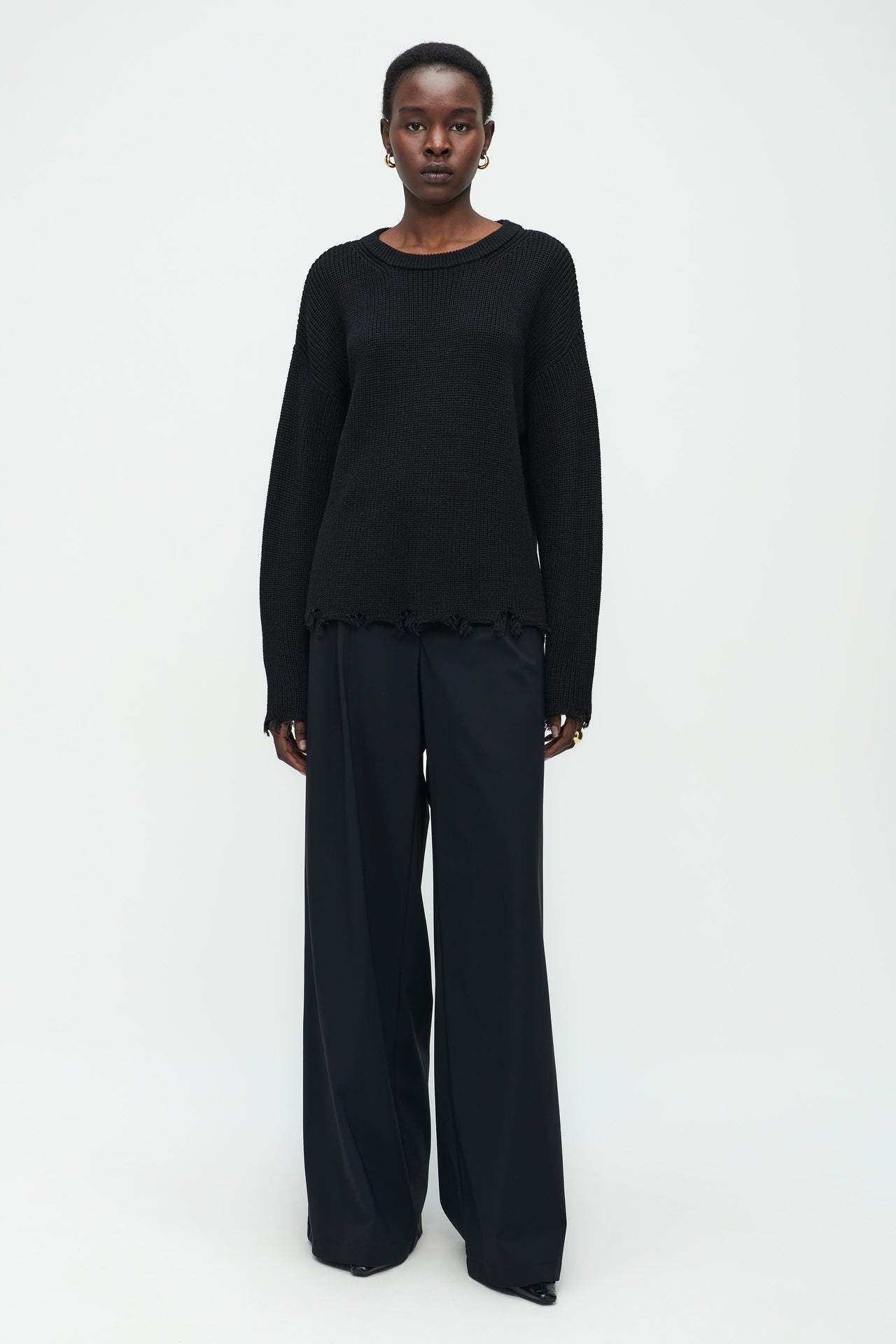 Marga Pants Technical Jersey | Black