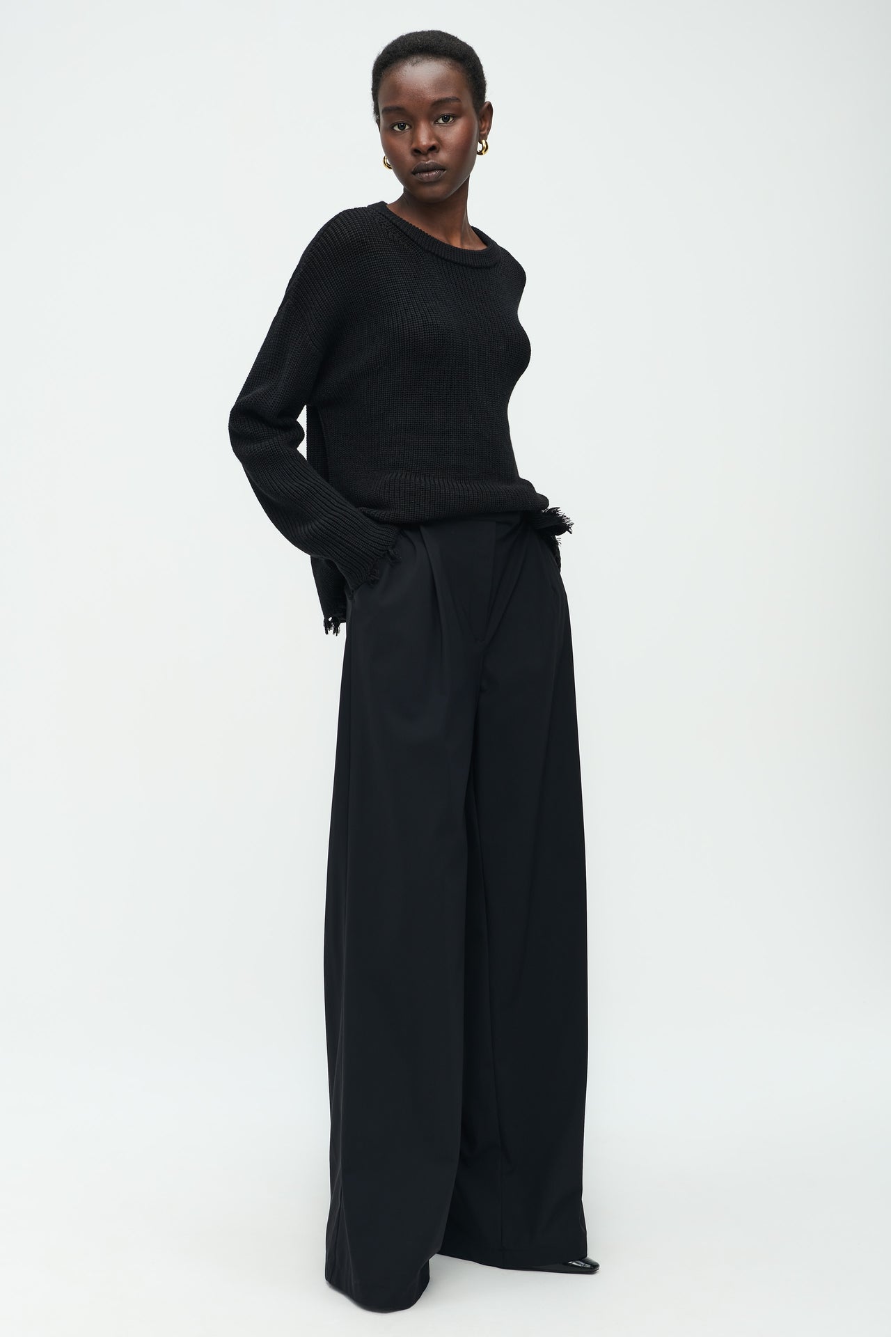 Marga Pants Technical Jersey | Black