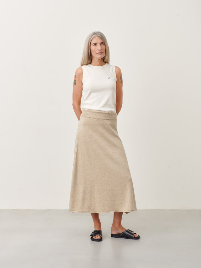 Skirt Holli | Beige Melange