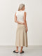 Skirt Holli | Beige Melange