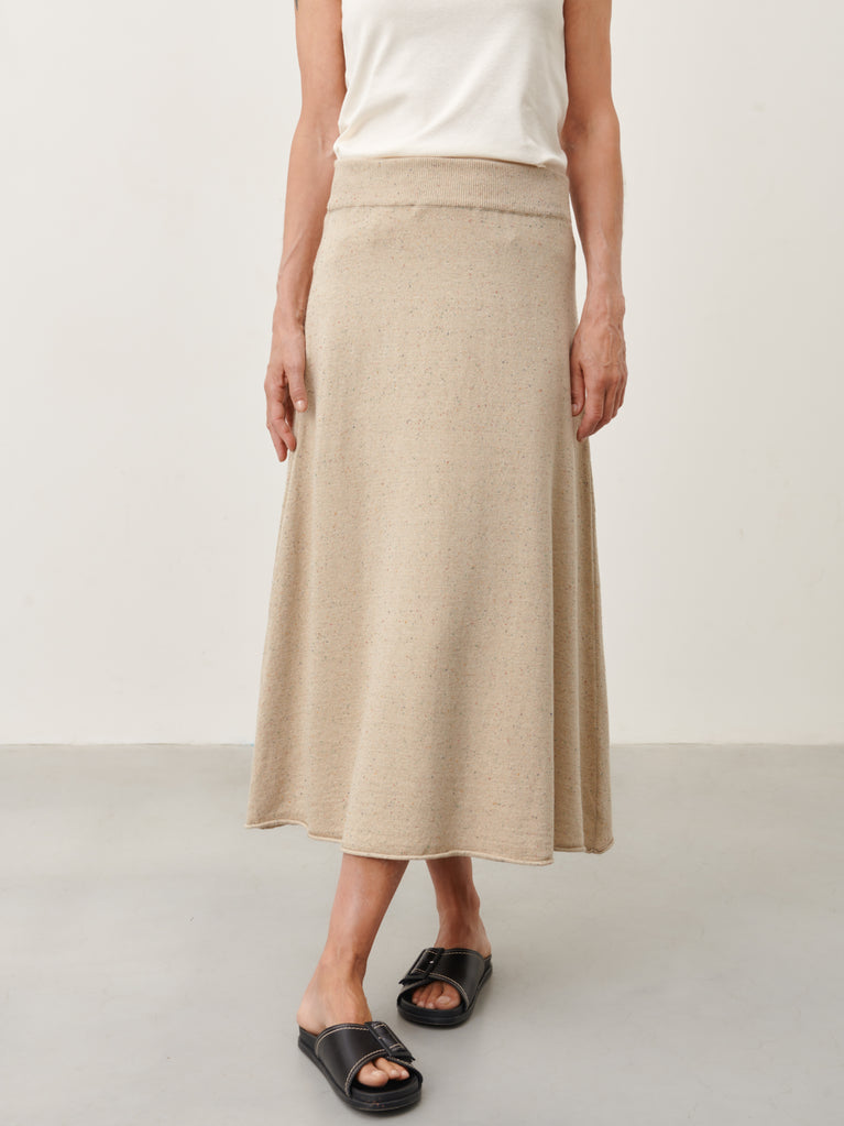 Skirt Holli | Beige Melange