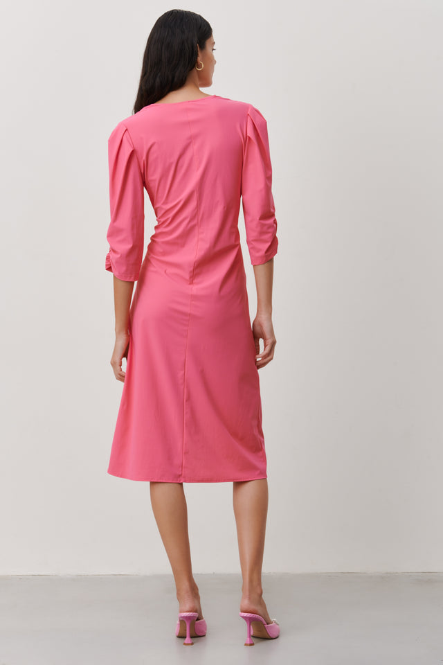 Hilde Dress Technical Jersey | Pink