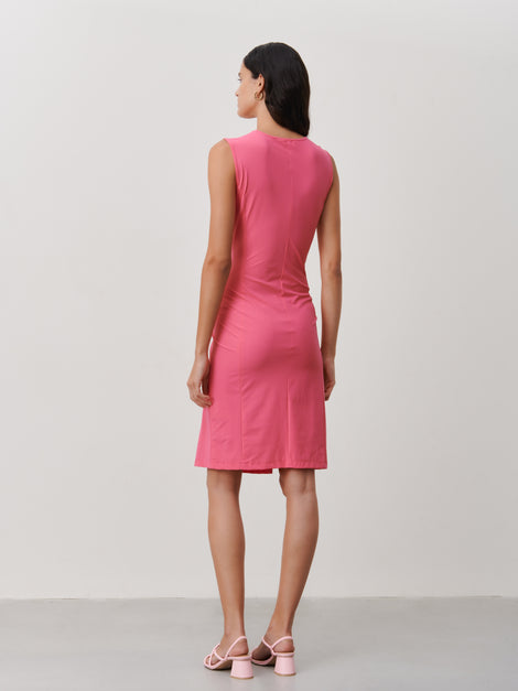 Scarlet Dress Technical Jersey | Pink