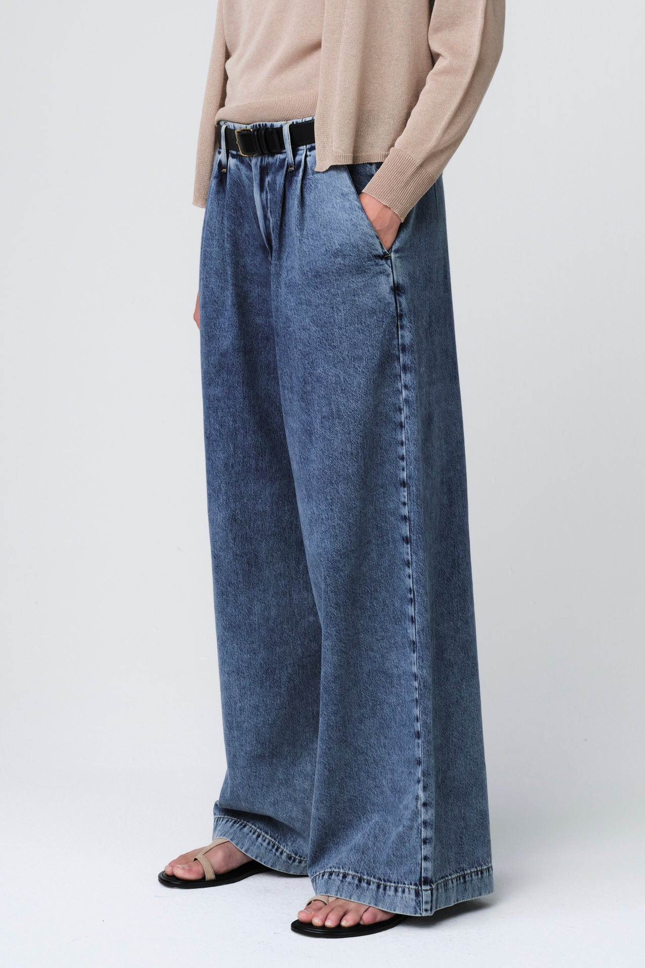 Amaya hopcar loose jeans | Random Blue