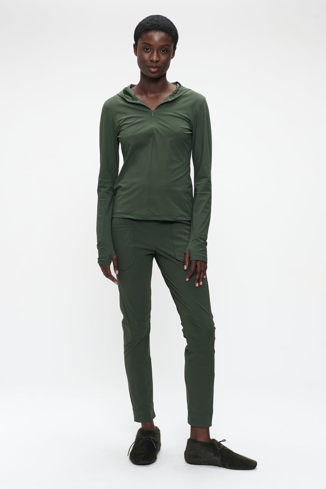 Melissa top technical jersey | Army