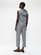 Daphne viscose pants | Light grey