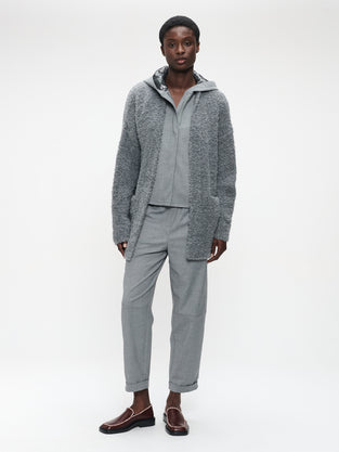 Cardigan boucle 25574 | Dark Grey