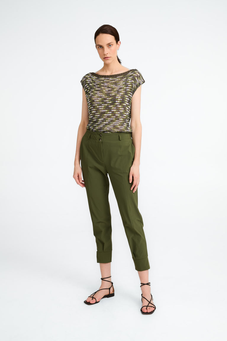 Multi collors viscose top 9037 | Multi Green