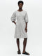 Crisalide cotton dress | Grey
