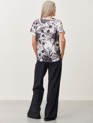 Remi Top | White Black