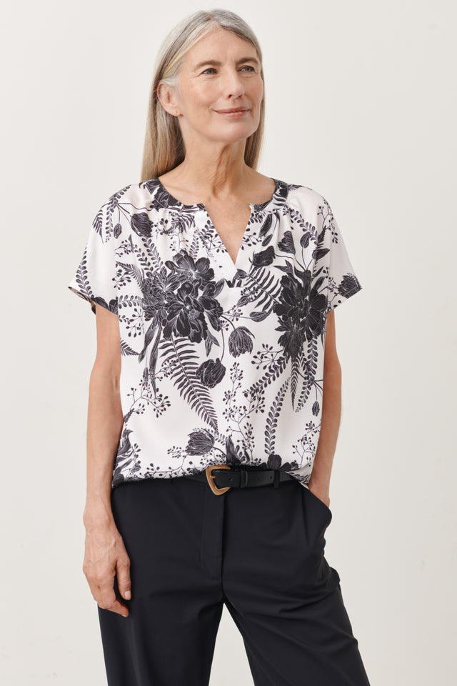 Remi Top | White Black