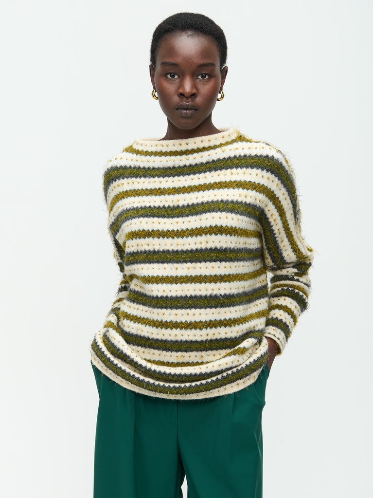 Anys Pullover | Multi Green