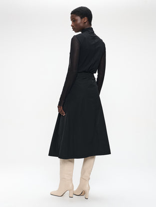 Zara top technical Jersey | Black