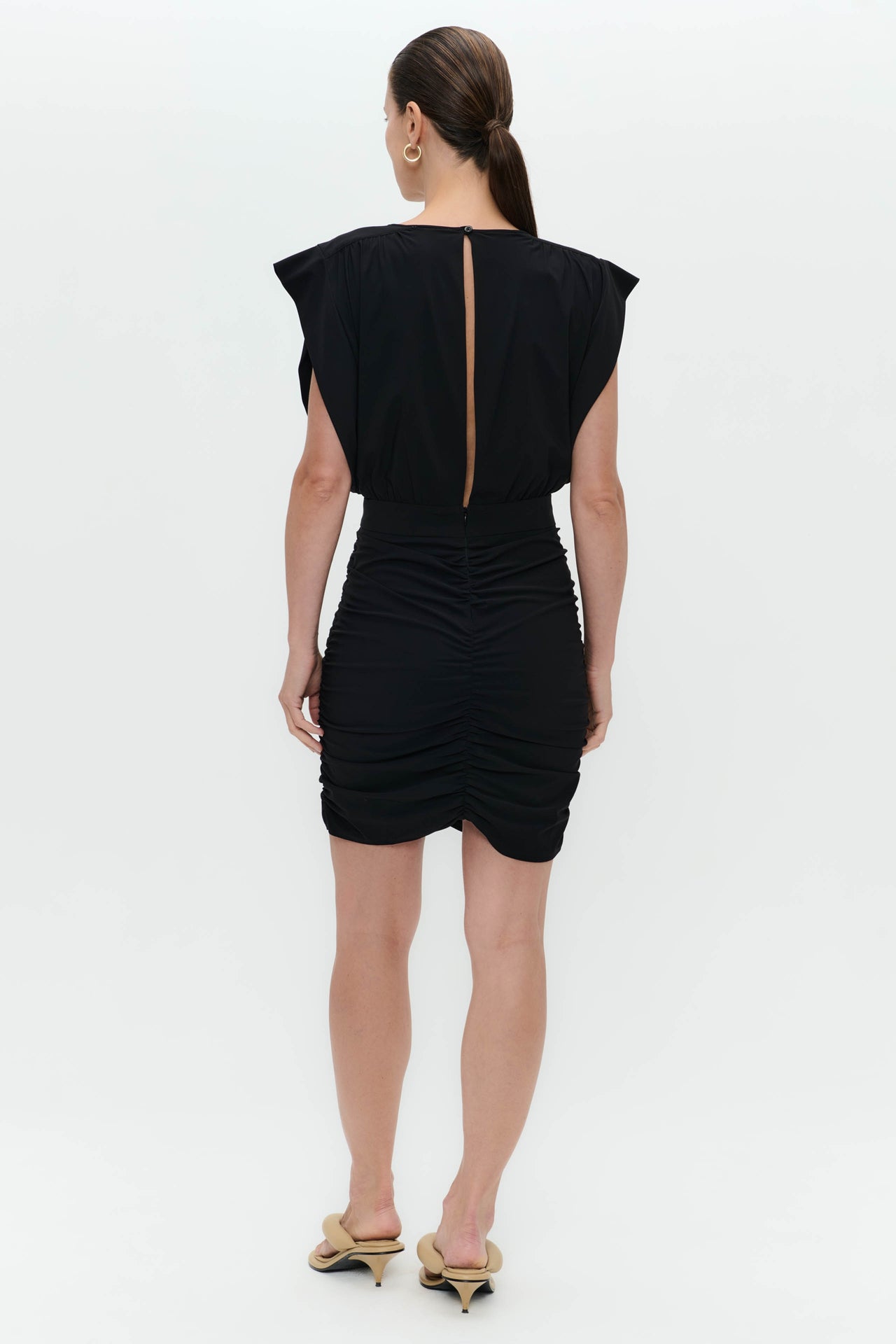 Esther dress technical jersey | Black