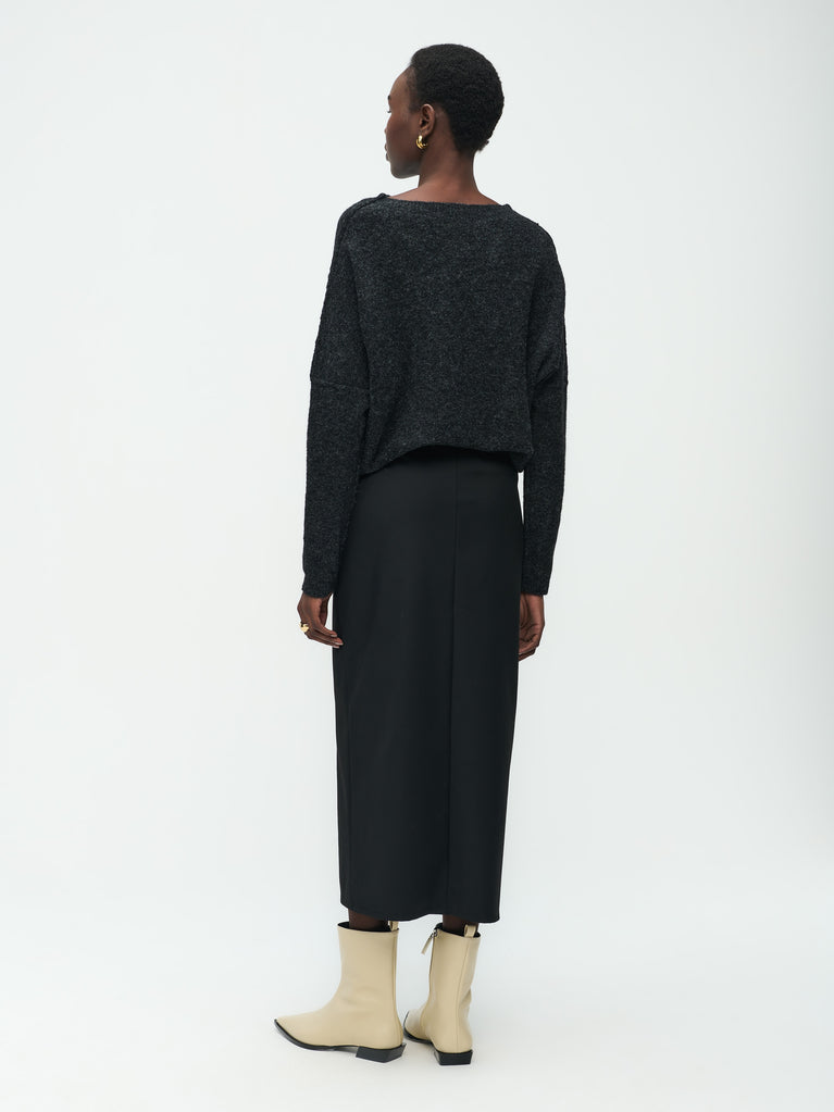 Rill Skirt | Anthracite