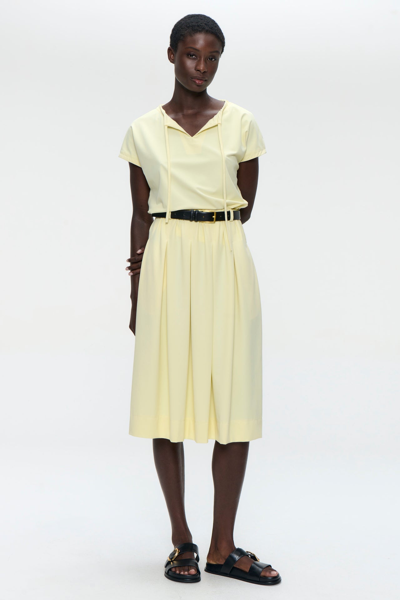 Carla top technical jersey | Yellow