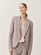 Hanna Blazer Technical Jersey | Pudra Melange