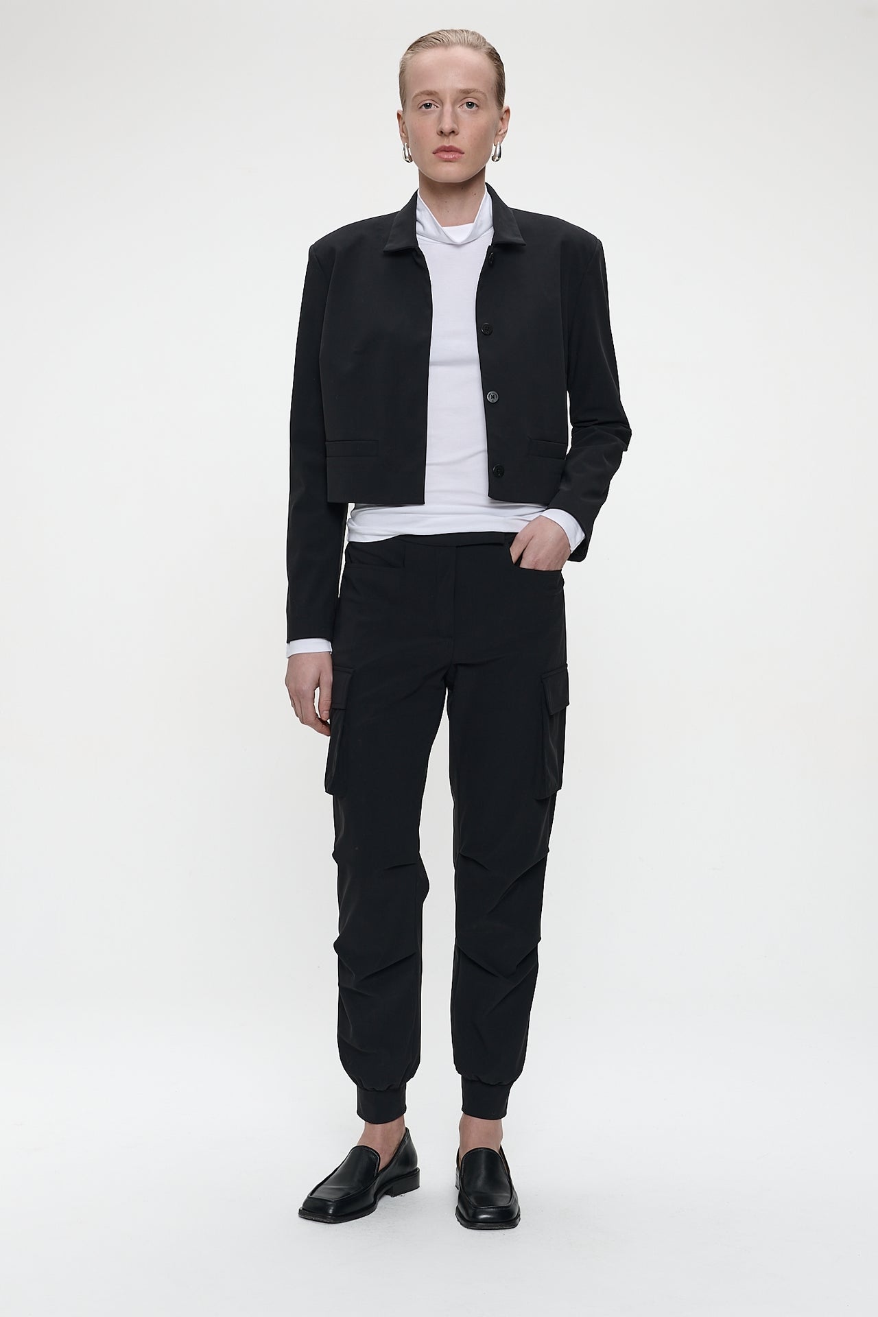 Velda blazer brush tech jersey | Black