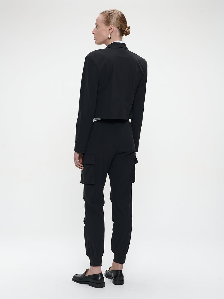 Velda blazer brush tech jersey | Black