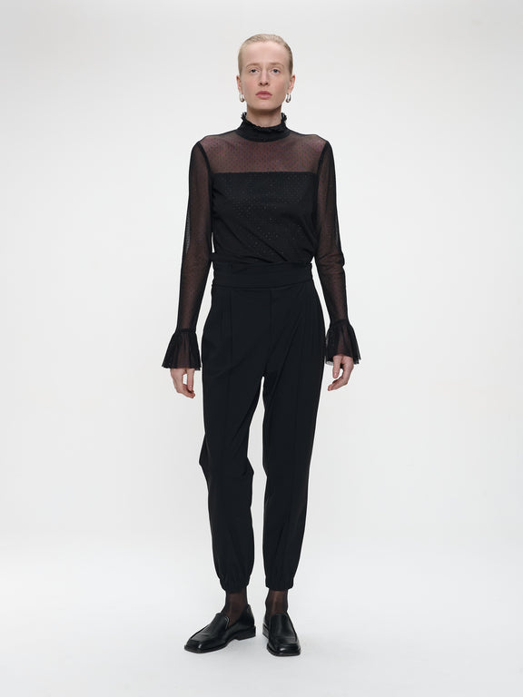 Inn mesh top | Black