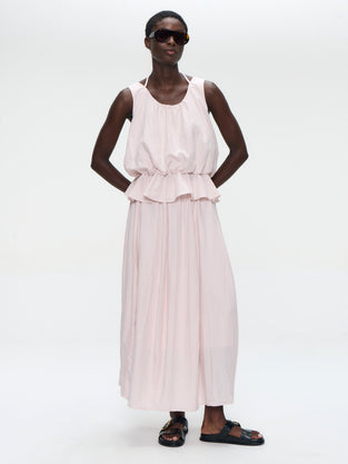 Reiki viscose skirt | Pink