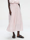 Reiki viscose skirt | Pink