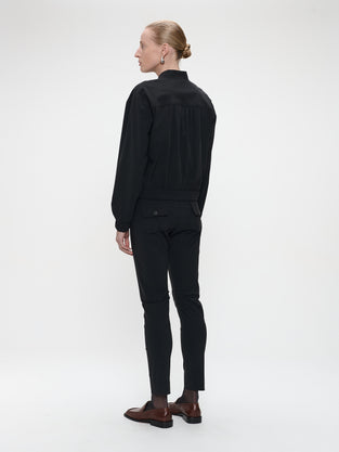 Sharon jacket brush tech jersey | Black