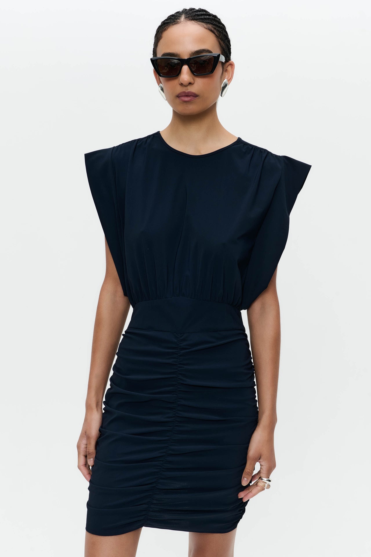 Esther dress technical jersey | Blue