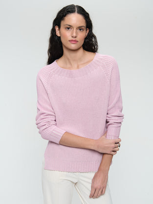 Cotton dayed pullover EU 369 | Pudra