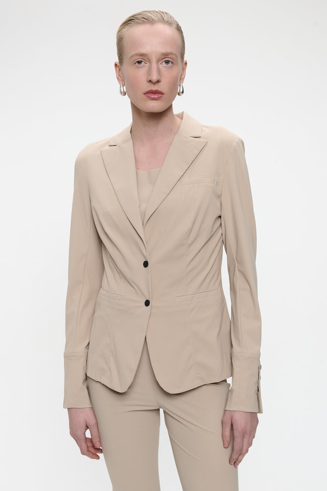 Blazer Roma easy wear Technical Jersey | Sand