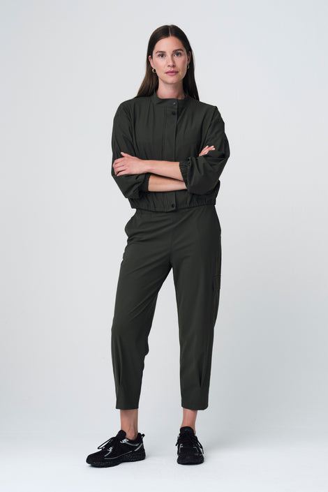 Franz jacket technical jersey | Army