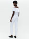 Diane top technical jersey | White