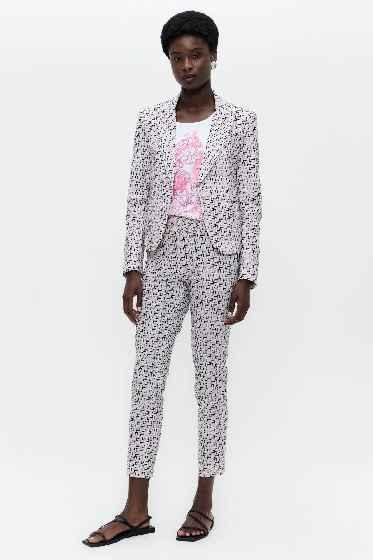 Elvira blazer technical jersey | Multi