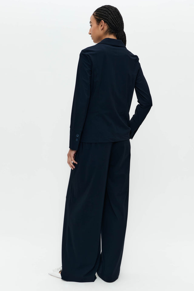 Amsterdam structure tech jersey blazer | Blue