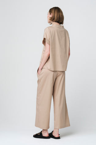 Poplin loos fit top | Sabbia