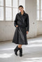 Elle eco leather skirt | Black
