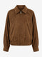 Pia suede effect bomber jacket | Ohra