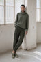 Jannes pants technical jersey | Army