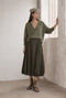 Albina skirt technical jersey | Green