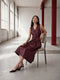 Arian eco leather vest | Bordo